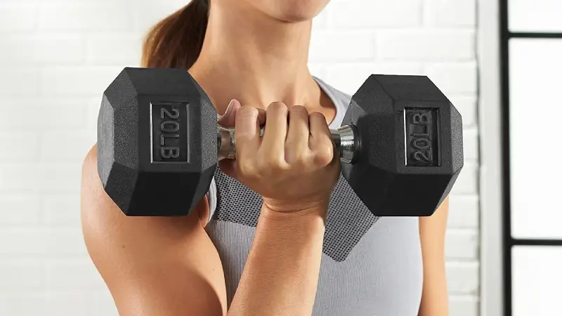 Best Rubber Dumbbells